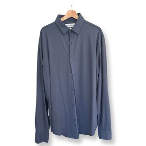 Mizzen+Main Mens Long Sleeve Button Up, Size XL
